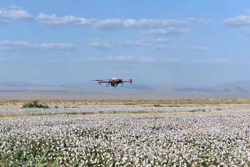 无人机_无人车_新疆棉花_高科技农业_数据猿-9