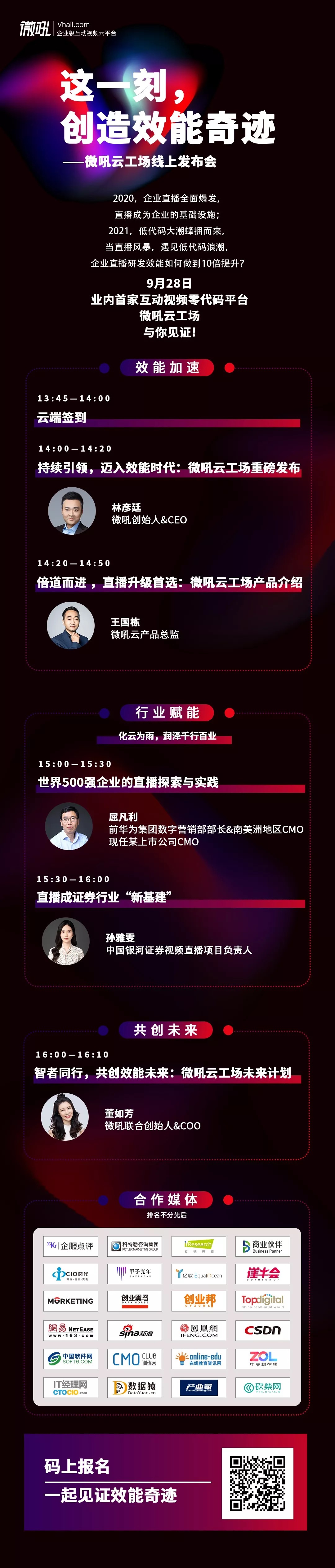 微吼云工场_零代码_企业直播_数据-4
