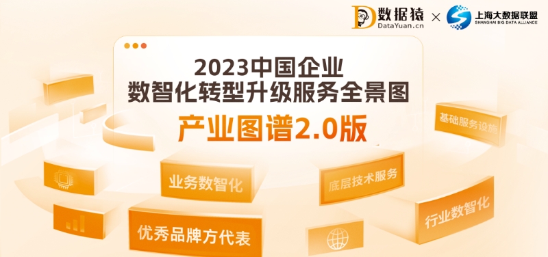 《2023中国企业数智化转型升级服务全景图/产业图谱2.0版》重磅发布