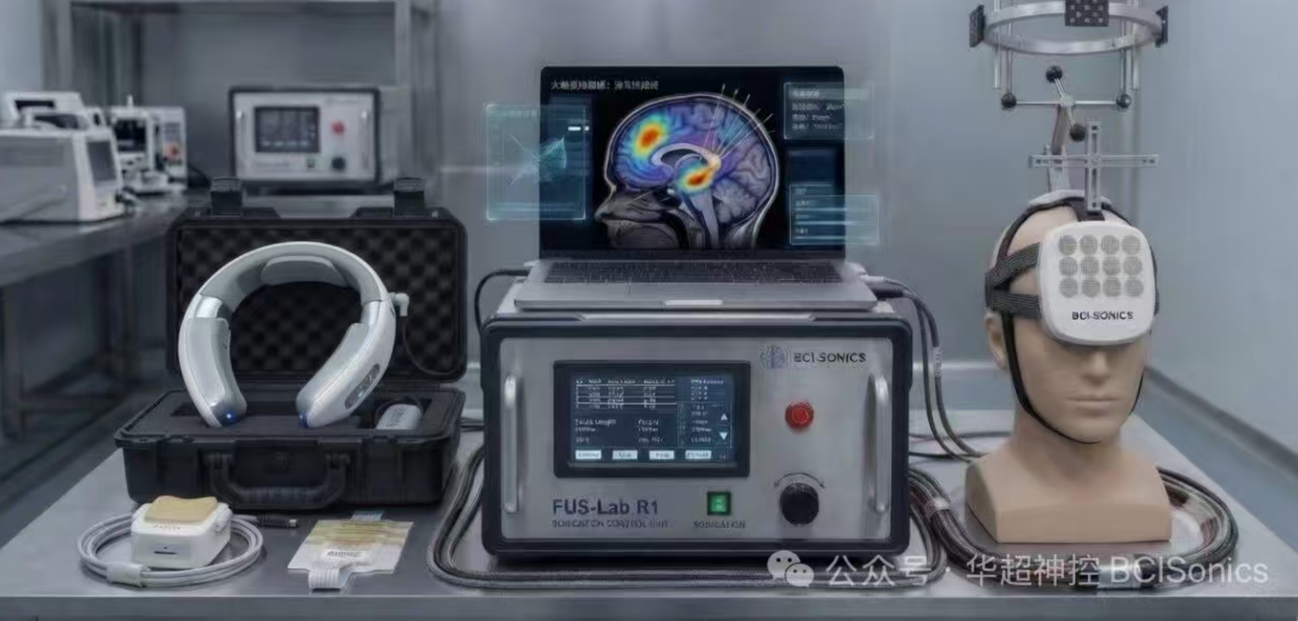 完成亿元天使系列融资，华超神控BCI-Sonics加速打造新一代AI超声脑机接口平台