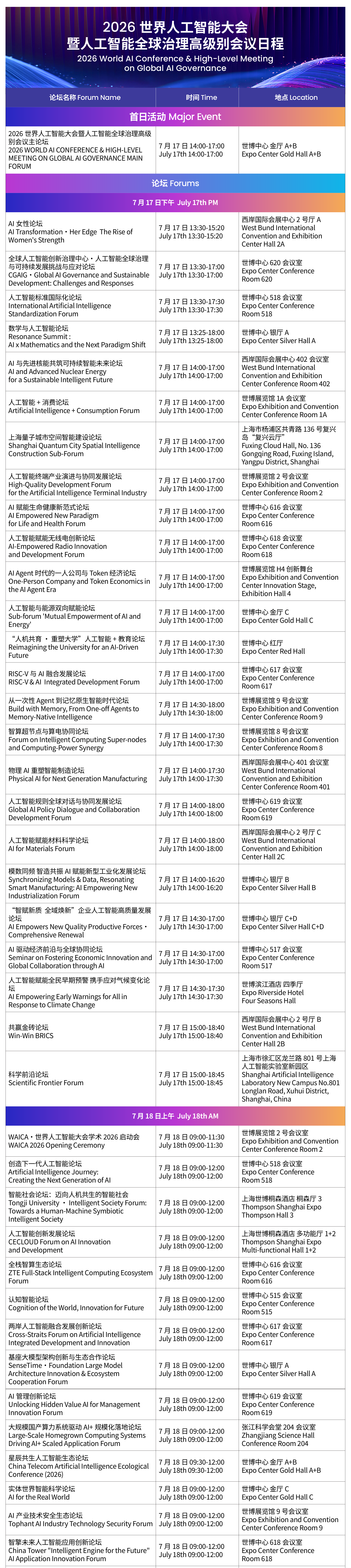 论坛排片_WAIC_2026_活动日程安排-3