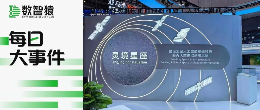 数贸会灵境星座串起太空智能产业链 | 每日大事件